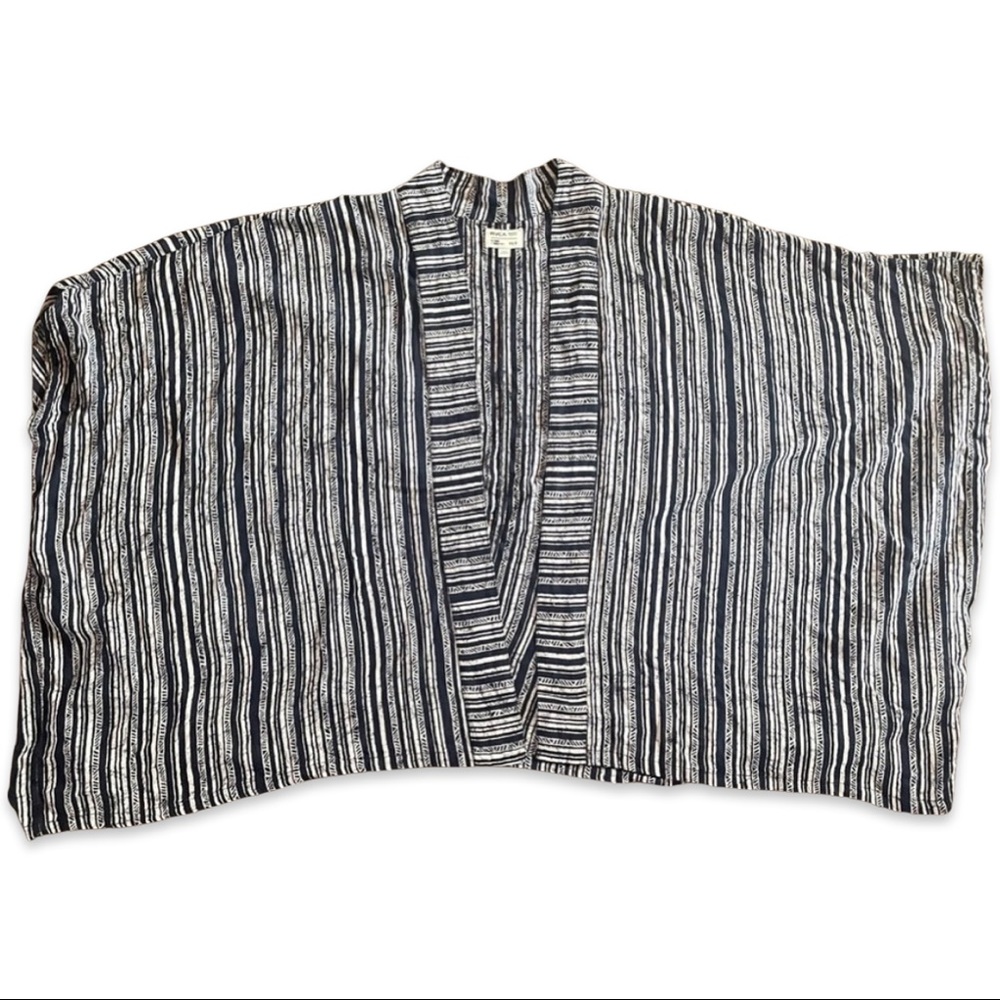 RVCA rayon cardigan short kimono
